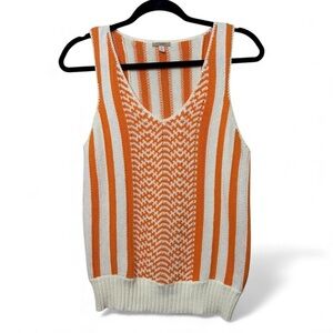 Anthropologie Fiets Voor 2 Neonsicle Knit Sweater Vest Tank Size XS